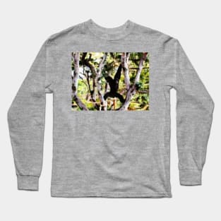 X Marks the Gibbon Long Sleeve T-Shirt